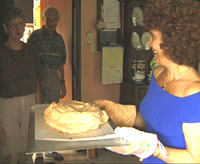 Brazilian homestay bakes a pav